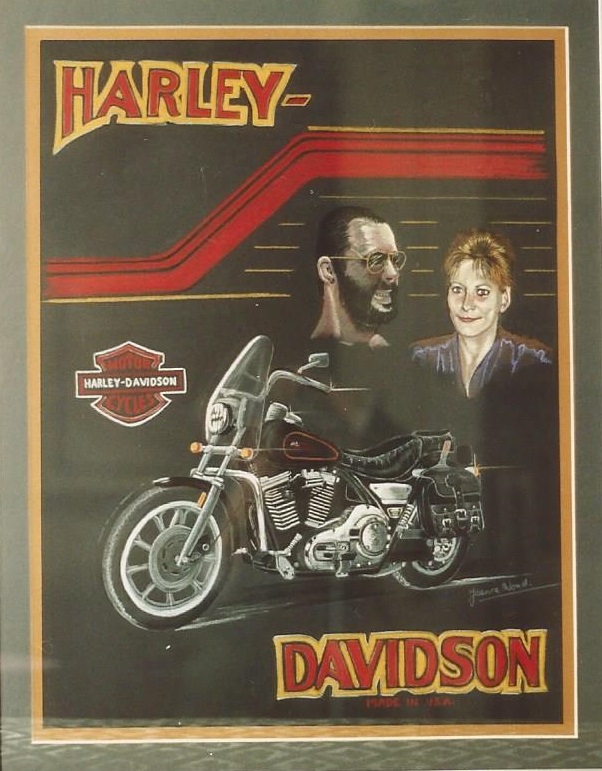 Harley pastel